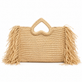 HEART FRINGE BAG