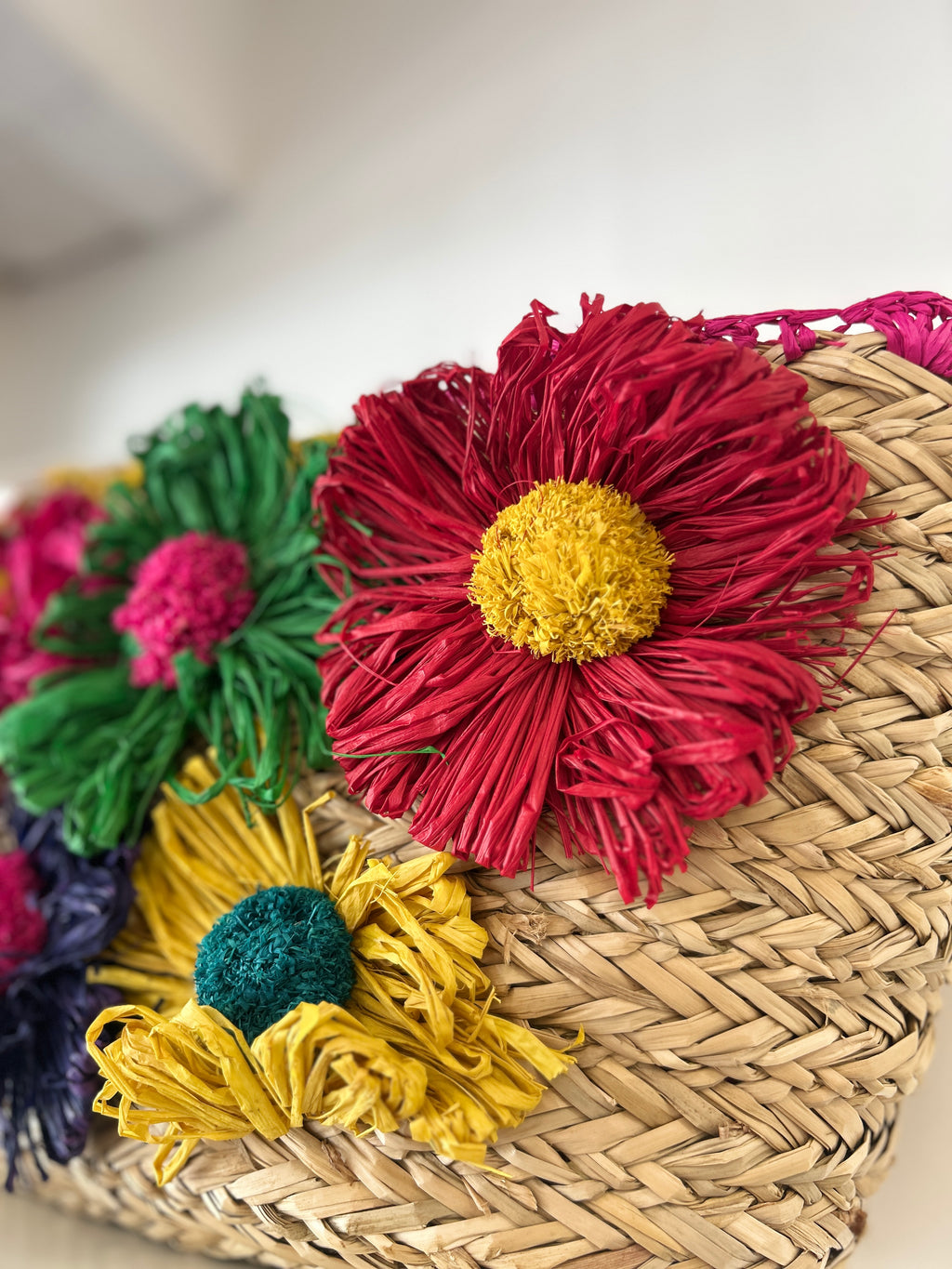 Maxi bag FLOWERS